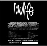 Lowlife - The Black Sessions